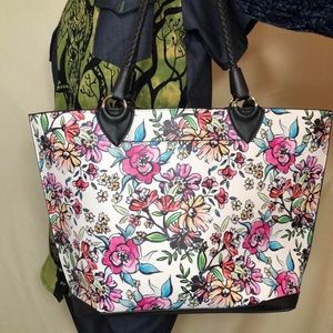 Nanette Lepore floral spring purse